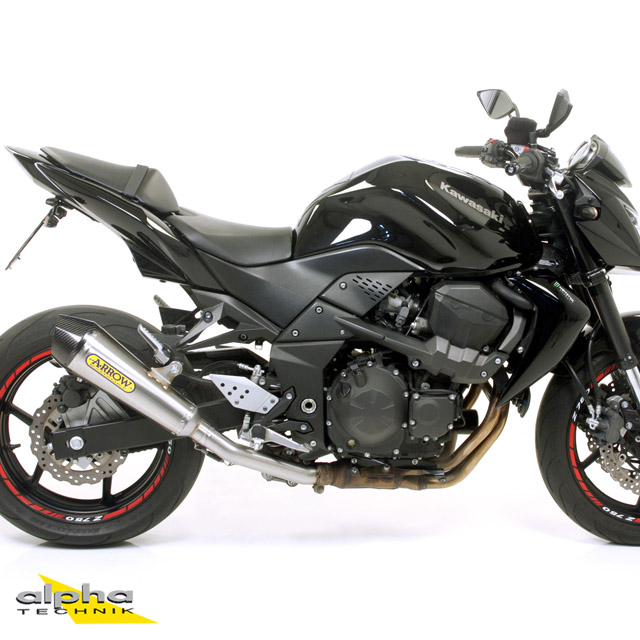 ARROW X-KONE Stainless Steel Exhaust for Kawasaki Z750 / Z800 / Z800E 2011-2016