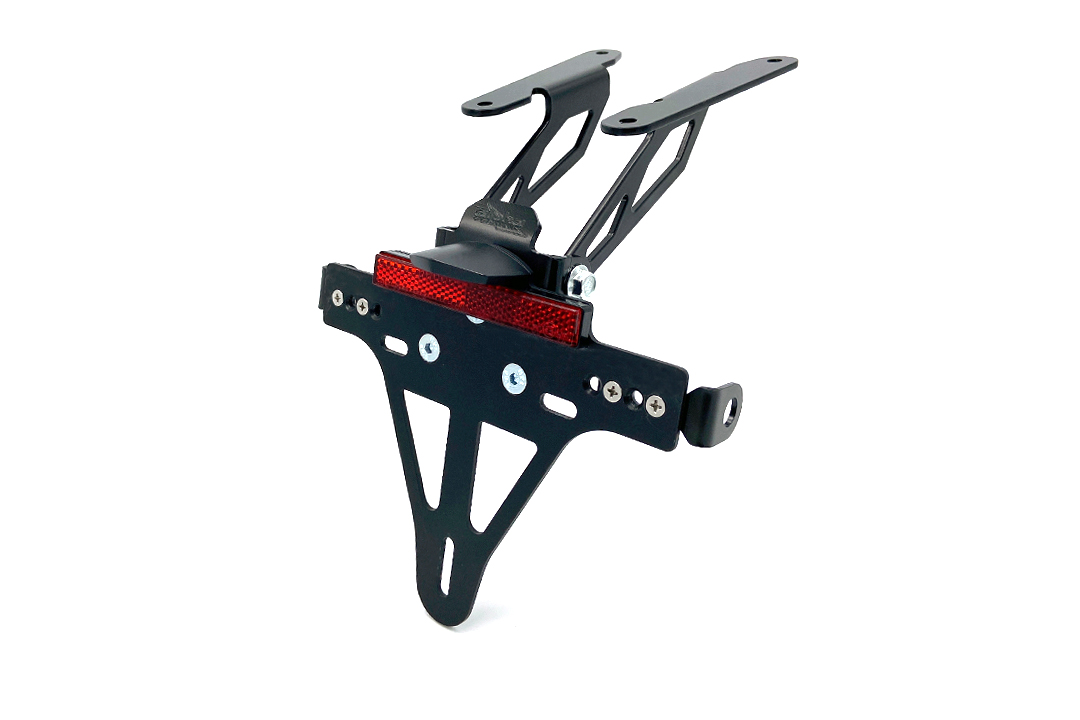 alpha Technik Number Plate Holder for KTM 390 Adventure from Model Year 2020, Type: KTM Is Adventure
