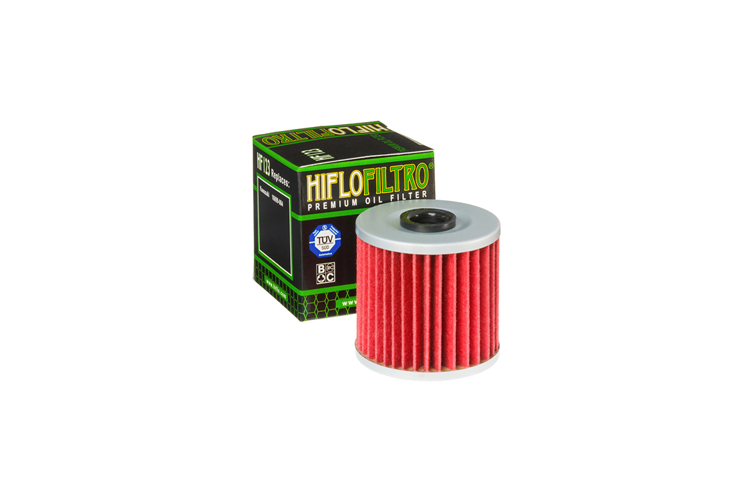 HIFLO oil filter HF123 for various Kawasaki models