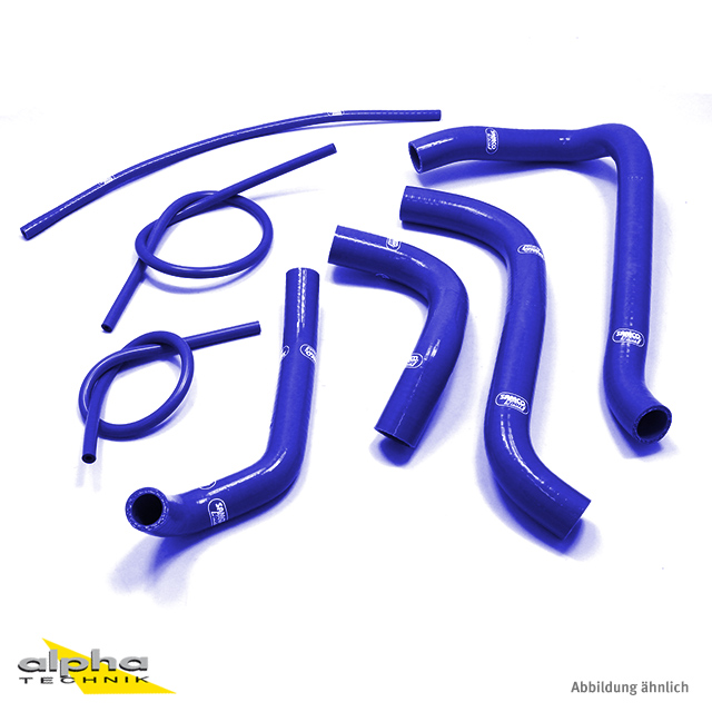 SAMCO SPORT Silicone Hose Kit blue for Honda CBR1100XX for Fuel Injection Models Model Year 1998-2007