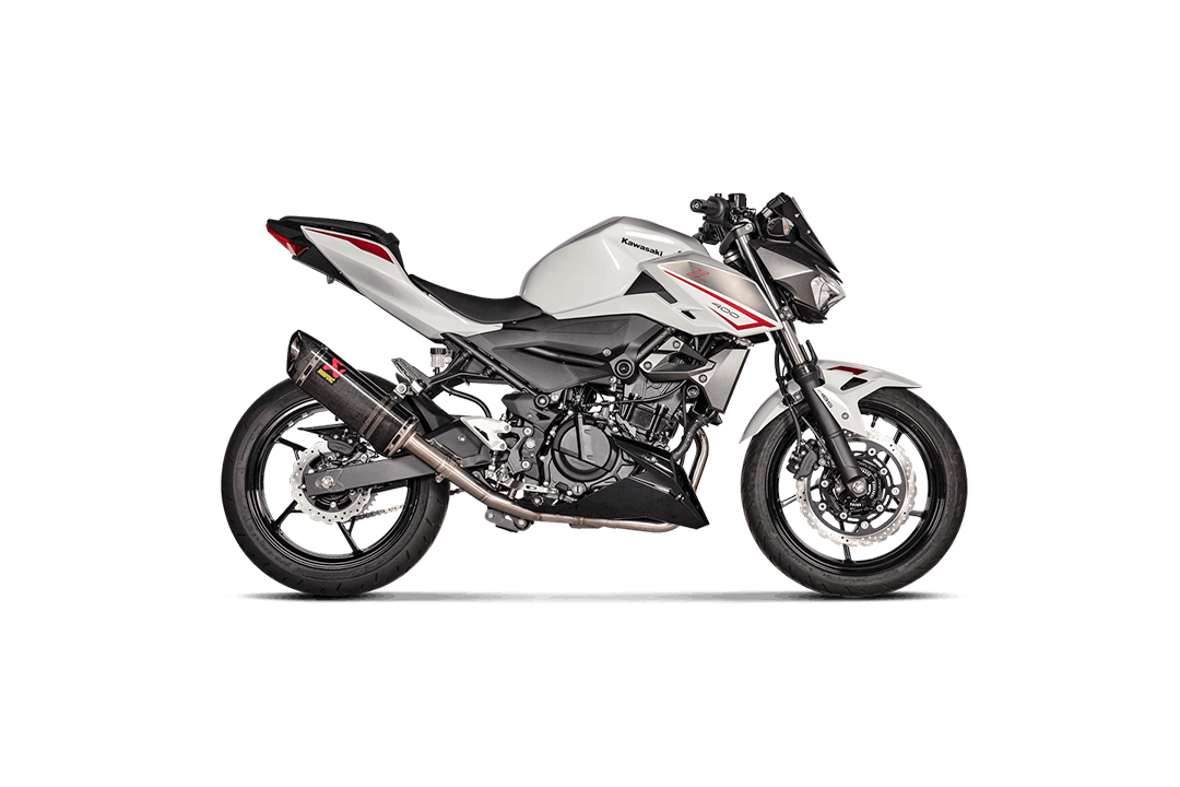 Akrapovic Optional Header (SS) exhaust system for Kawasaki Ninja 400 year 2018- Z400 2019-