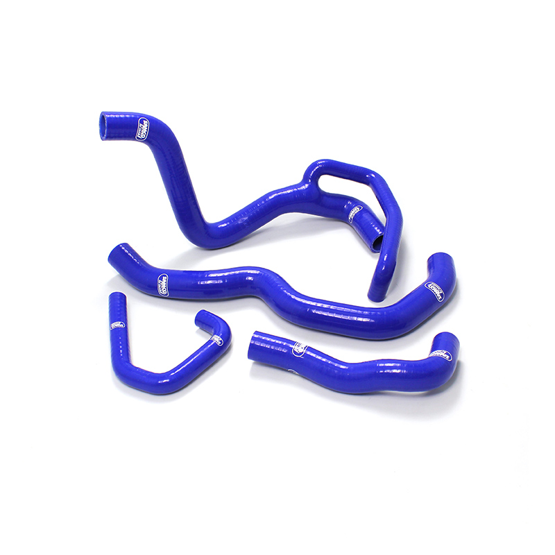 SAMCO SPORT Silicone Hose Kit Race Bike Hoses blue for Kawasaki ZX6R Model Year 2009-2024