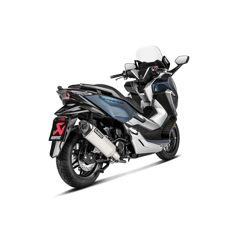 Akrapovic Slip-On Line (Stainless Steel) Honda Forza 300 Model Year 2018-2020