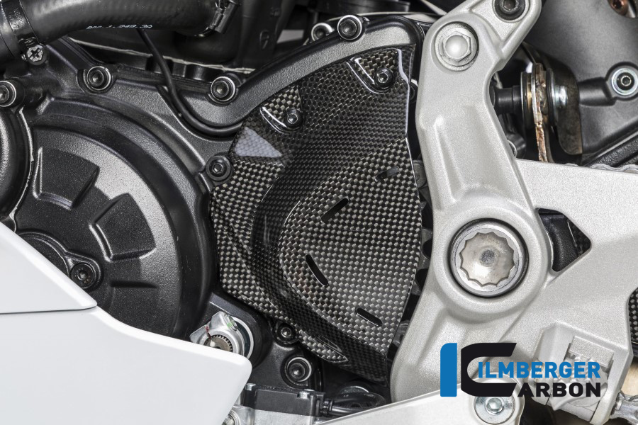 Ilmberger Carbon Gloss Sprocket Cover, Carbon