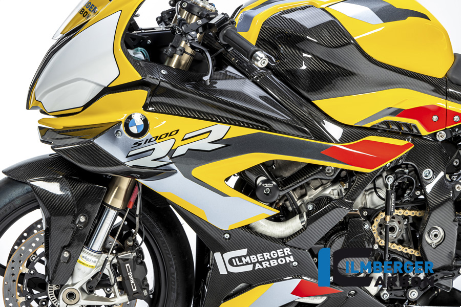 Ilmberger Carbon Fairing Side Panel left side L/S Racing, glossy, BMW M1000RR 2021-
