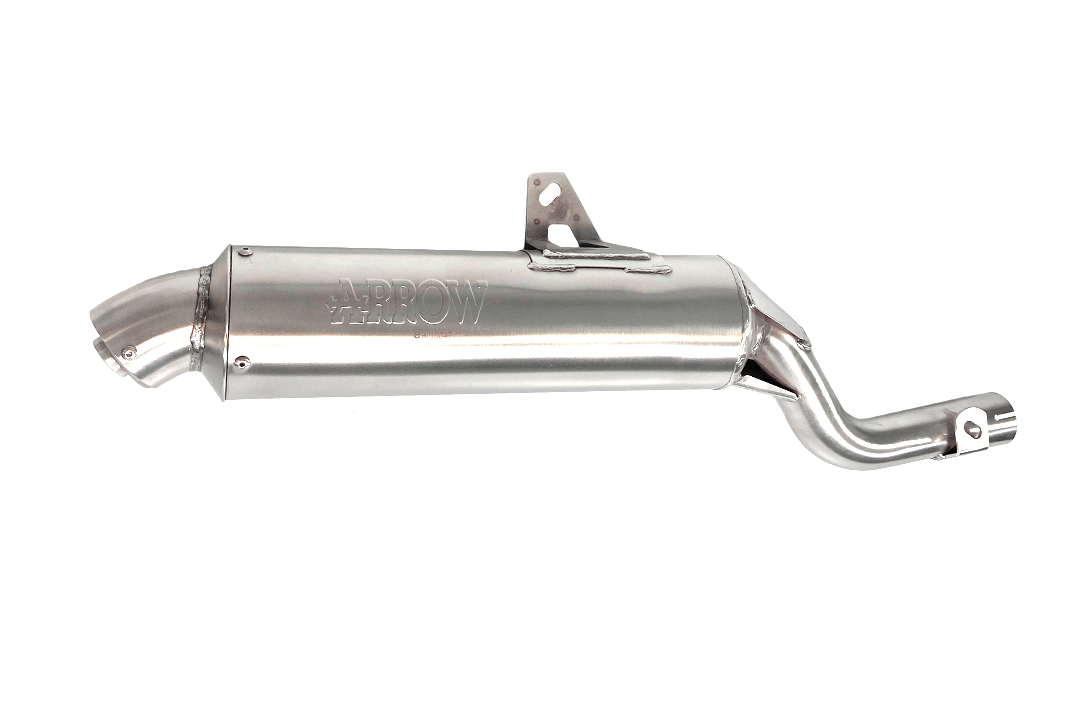 ARROW Exhaust PARIS-DAKAR for Yamaha TT600 / XT600 Tenere 1986-1992, Stainless Steel