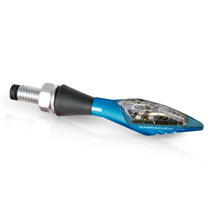 Barracuda flasher light, turn signal X-LED B-LUX blue