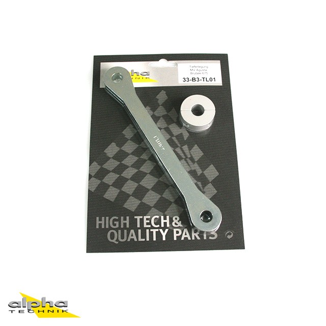 alpha Technik Lowering Kit 25mm for MV Agusta Brutale 675; Type B3; Model Year 2012-