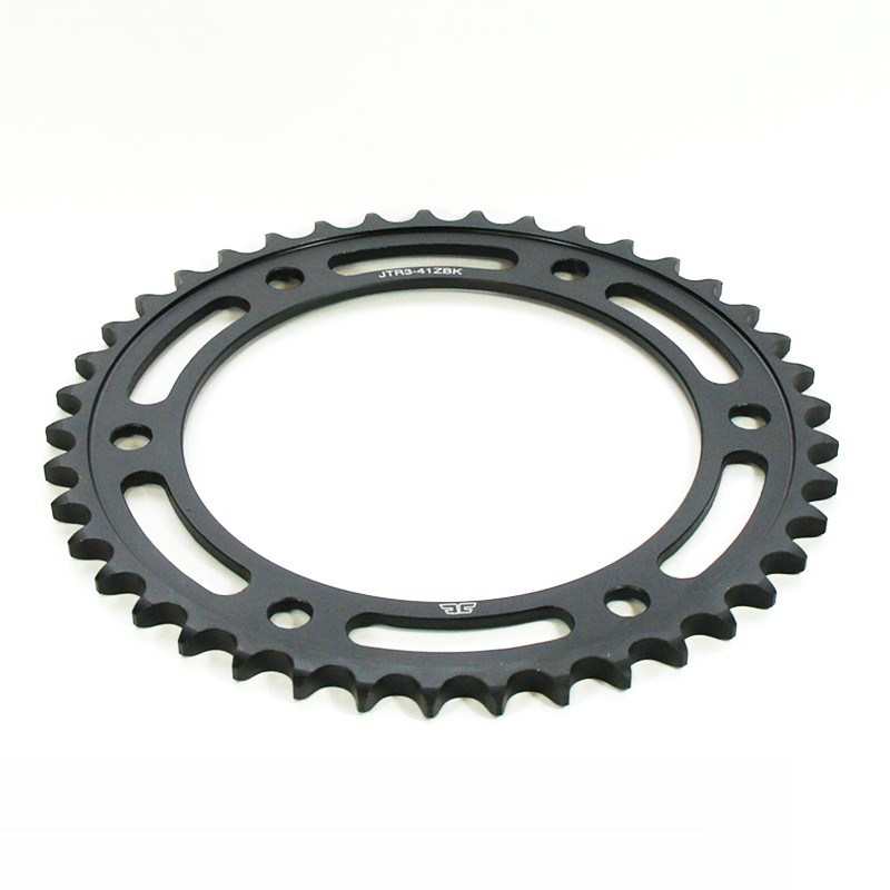 rear sprocket Steel, 41 teeth, Pitch 525, black