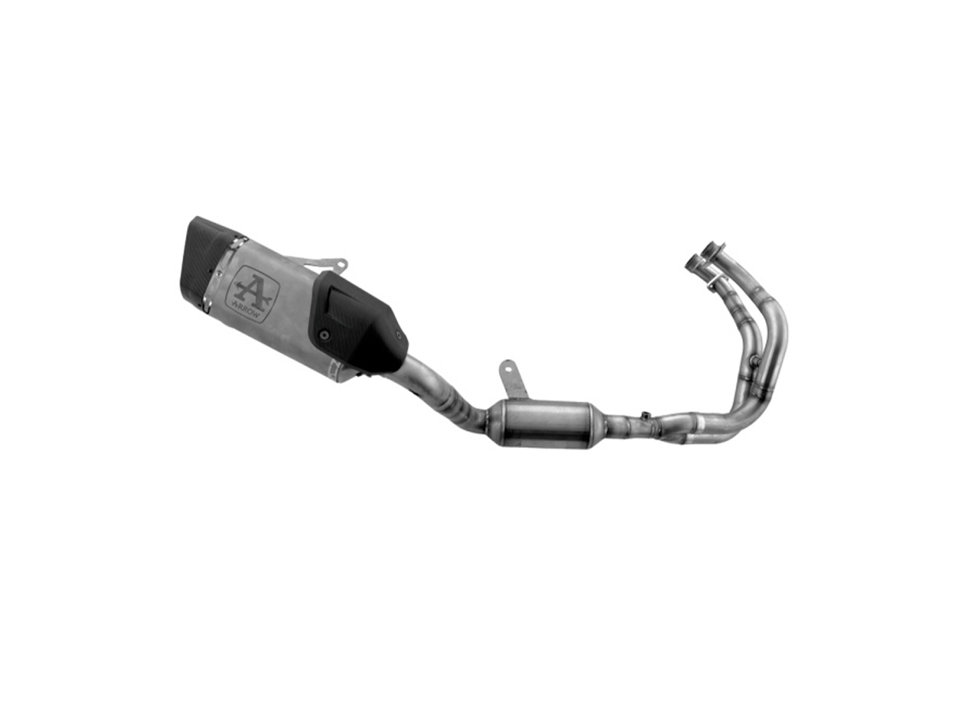 ARROW exhaust system PISTA Titanium for Yamaha R7 Model Year 2021-