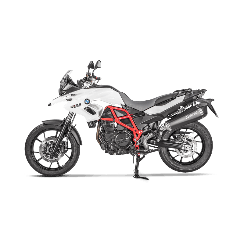 Akrapovic Slip-On Line (Titanium) Exhaust for BMW F650GS 2008-2012, F700GS 2013-2017, F800GS 2008-2017, F800GS Adventure 2013-2017