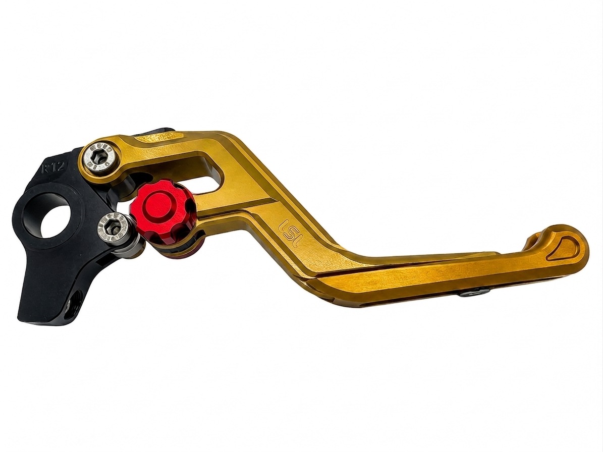LSL ERGONIA Brake Lever R17 Gold/Red/Gold