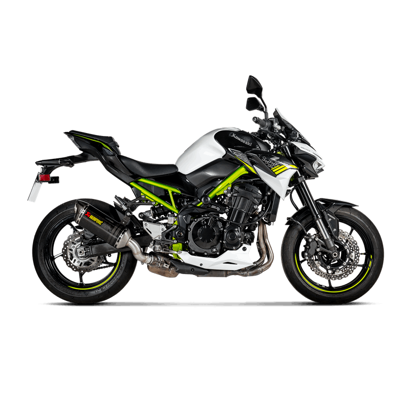 Akrapovic Slip-On Line (Carbon) Exhaust for Kawasaki Z900 A2 model year 2018-2021