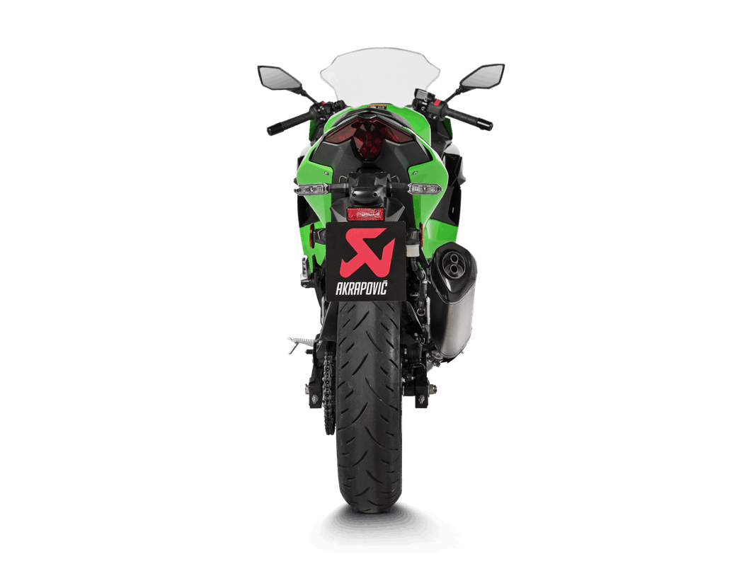 Akrapovic Slip-On Line (Carbon) Exhaust for Kawasaki Ninja 500, Z500, 2024-2025