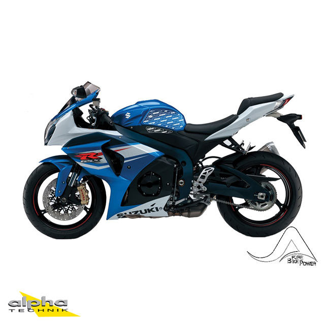 Stompgrip clear, Volcano, for Suzuki GSX-R1000, 2009-2016