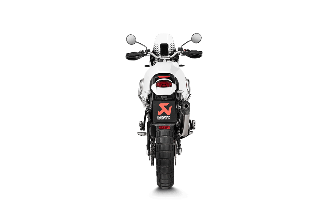 Akrapovic Slip-On Line (Titanium) silencer for Ducati DesertX my 2022-