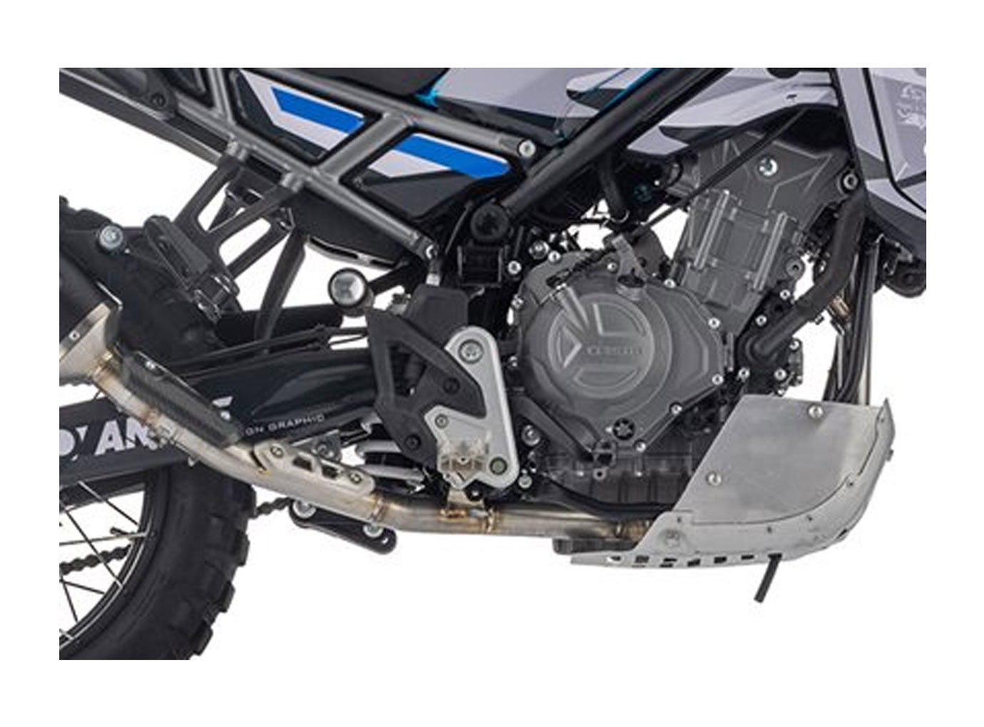 ARROW Racing Exhaust Header, Stainless Steel, for CF Moto 450MT Model Year 2021-