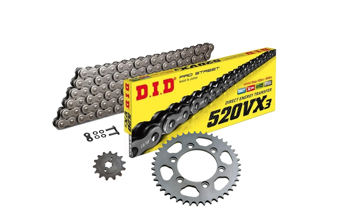 DID Chain Kit with 520VX3 Chain, standard colour, for Cagiva Canyon 500