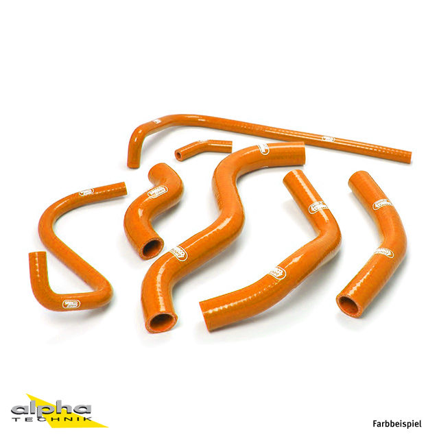SAMCO SPORT Silicone Hose Kit orange for Honda CB900 Hornet Model Year 2002-2007