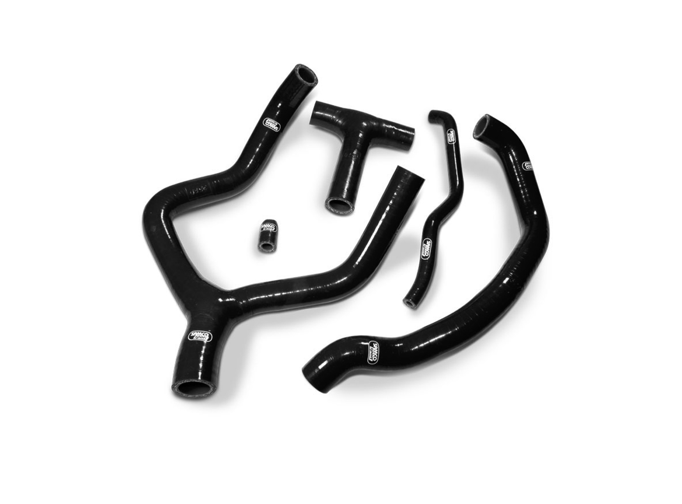 SAMCO SPORT Silicone Hose Kit, black, for Husaberg FE570 / FS570 / FX570 Model Year 2009-2012