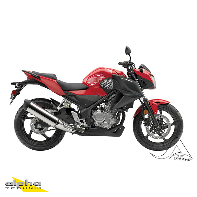 Stompgrip black, Volcano, for Honda CB300F, 2015-2018