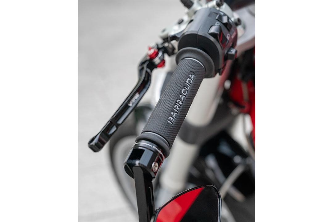 Barracuda Basic Racing Grips Grey