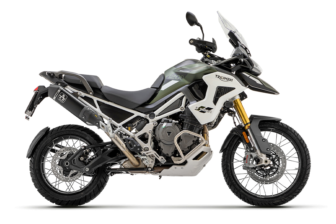 ARROW VELOCE DARK Slip-On for Triumph Tiger 1200 2022-