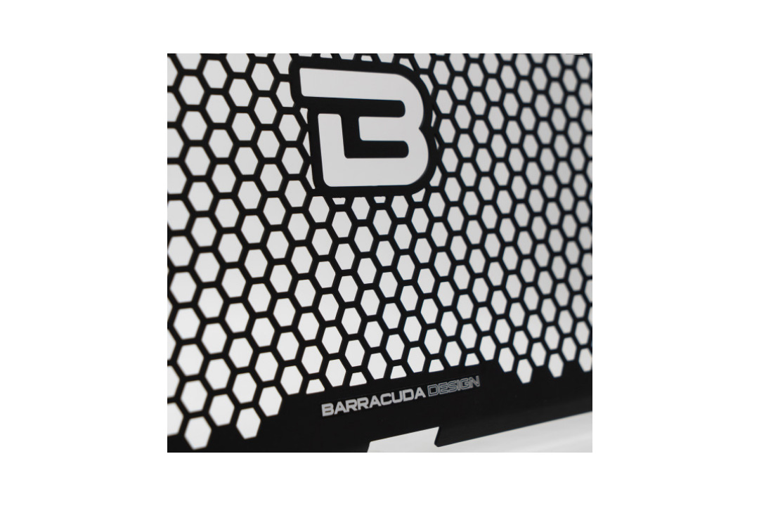Barracuda radiator shieldz, black aluminium, for Kawasaki Z900 from model year 2017-