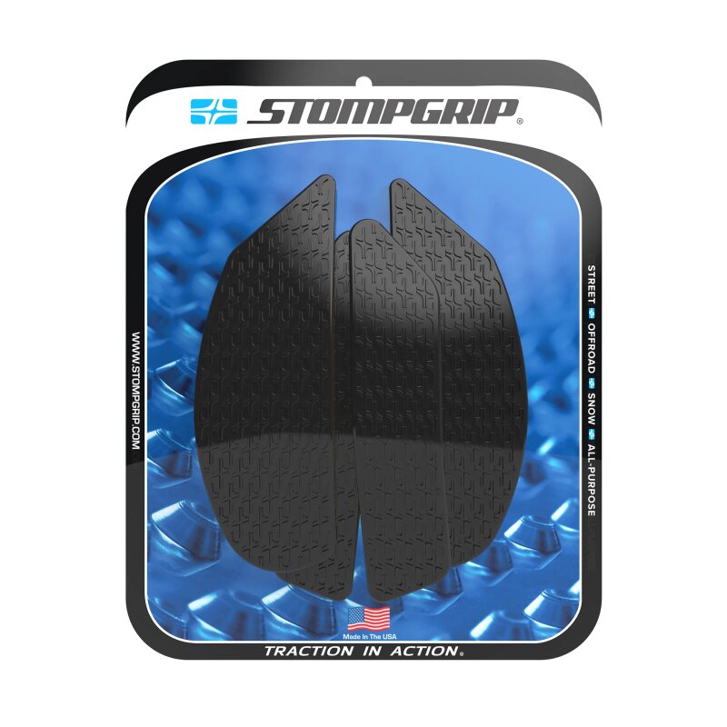 Stompgrip fuel tank Pad black, Icon, Streetbike fuel tank Kit for Yamaha MT10, 2022-2025