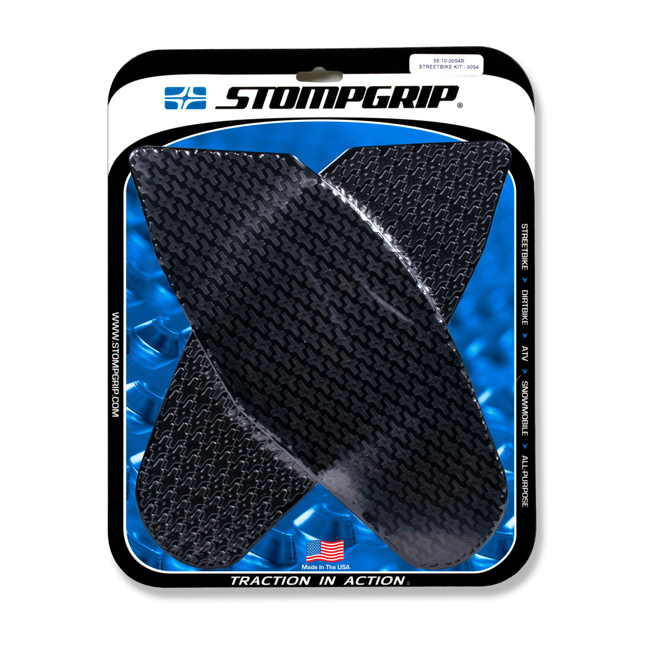 Stompgrip Traction Pads black, for Suzuki GSX-R600, GSX-R750
