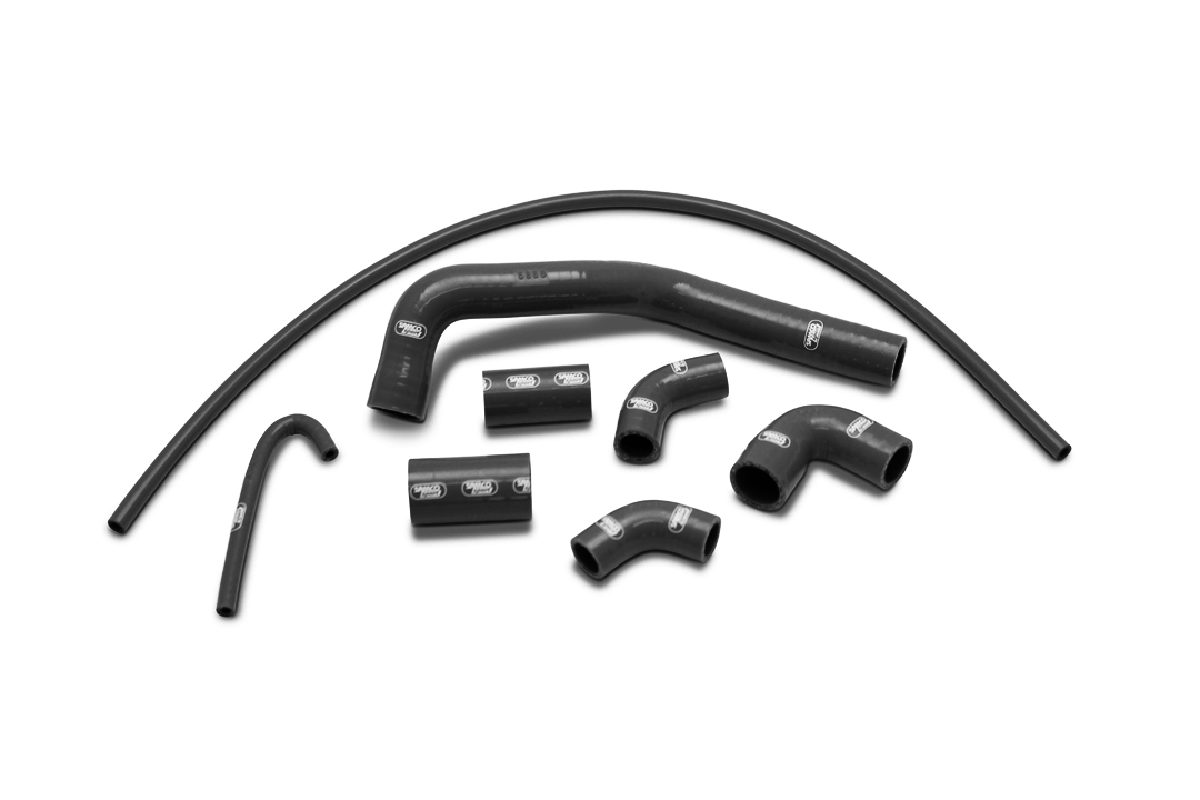 SAMCO SPORT Silicone Hose Kit Black for Ducati Panigale V4 S R Panigale V4 Speciale Model Year 2018-2024