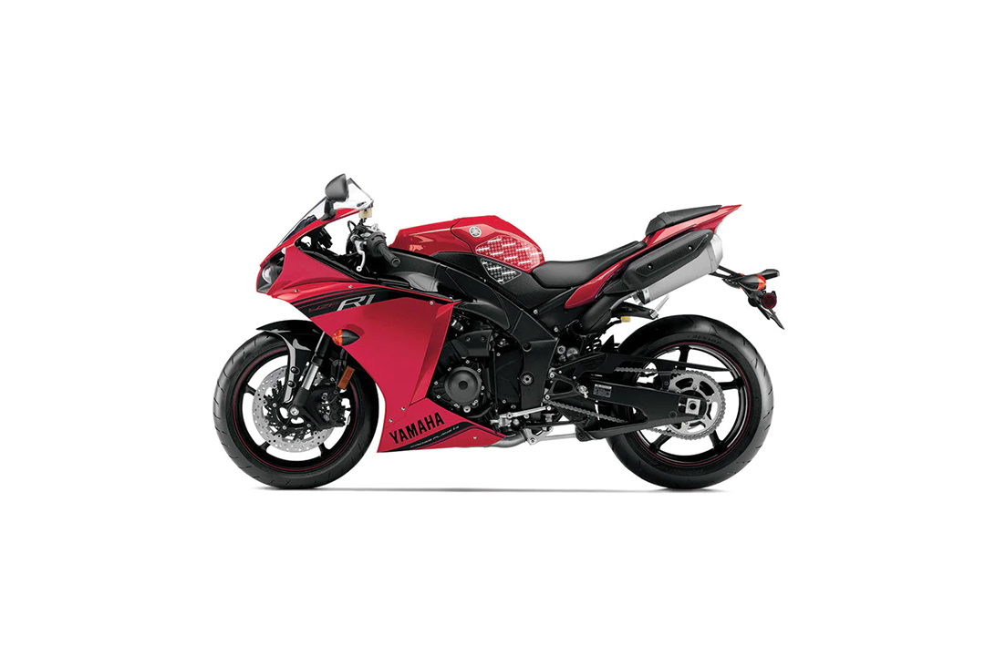 Stompgrip Traction Pads, black, for Yamaha YZF-R1, 2009-2014
