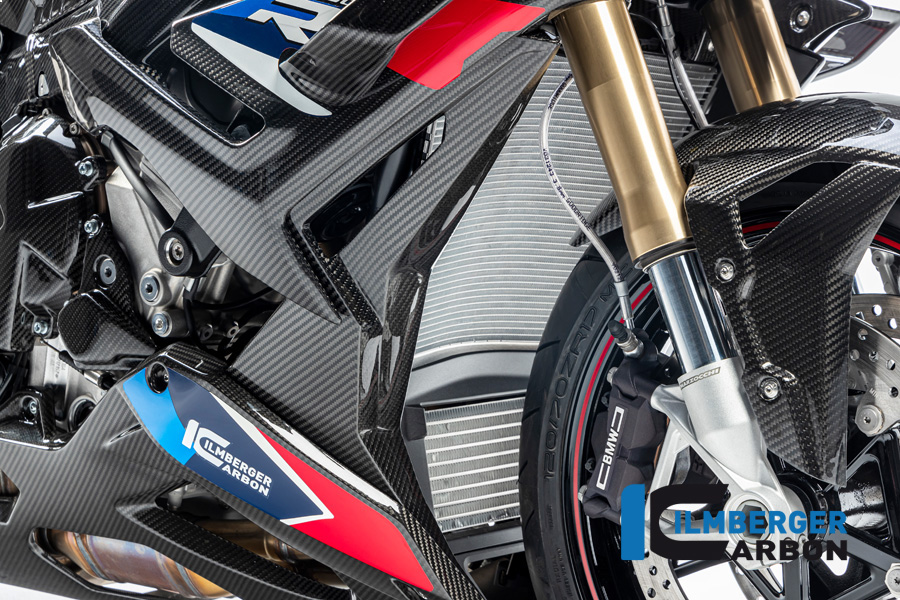 Ilmberger Carbon Radiator Cover right side R/S, Glossy, BMW S1000R 2021-