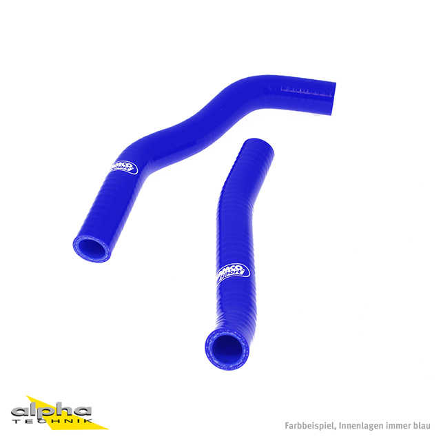 SAMCO SPORT Silicone Hose Kit blue for Yamaha YZ85 Model Year 1997-2018