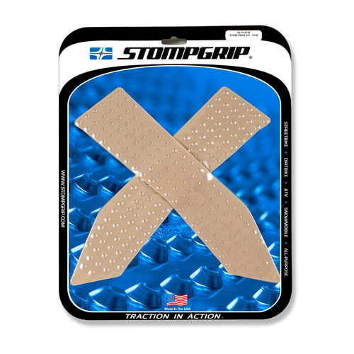 Stompgrip clear, Volcano, for BMW, K1600 (B,GT,GTL), 2018-2025, K1600 Grand America, 2019-2025 and Honda, VFR1200X, 2010-2017