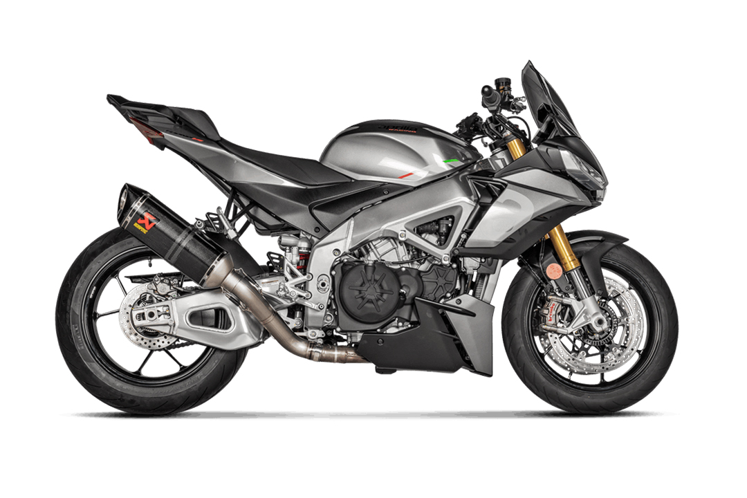Akrapovic Slip-On Line (Carbon) Exhaust Silencer for Aprilia RSV4 and Tuono V4 from model year 2021-