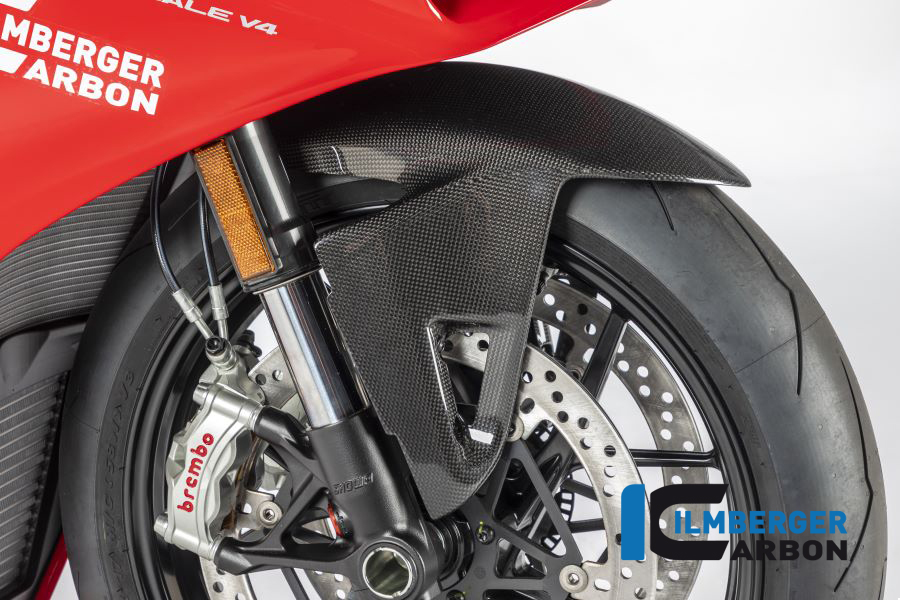 Ilmberger Carbon Front Mudguard fronte Gloss Ducati Panigale V4/V4 S/V4 R