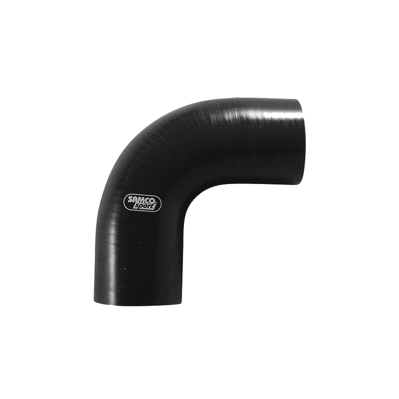 Samco Silicone Hose 90 Degree Standard Bend Black