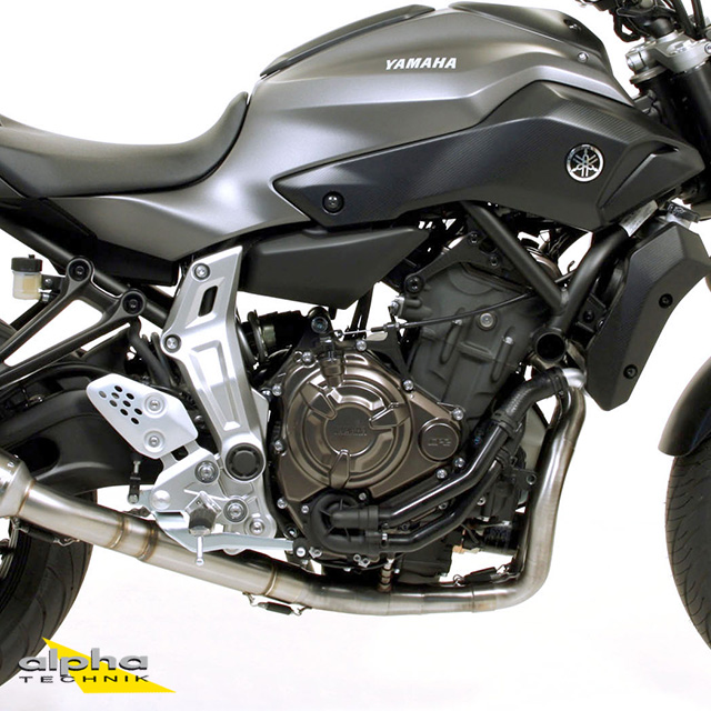 ARROW Racing Header for Yamaha MT07 2014- / MT07 Moto Cage 2017- / MT07 Tracer 2016-17 / MTT 690 2016-17, Tracer 700 2016- without catalyst