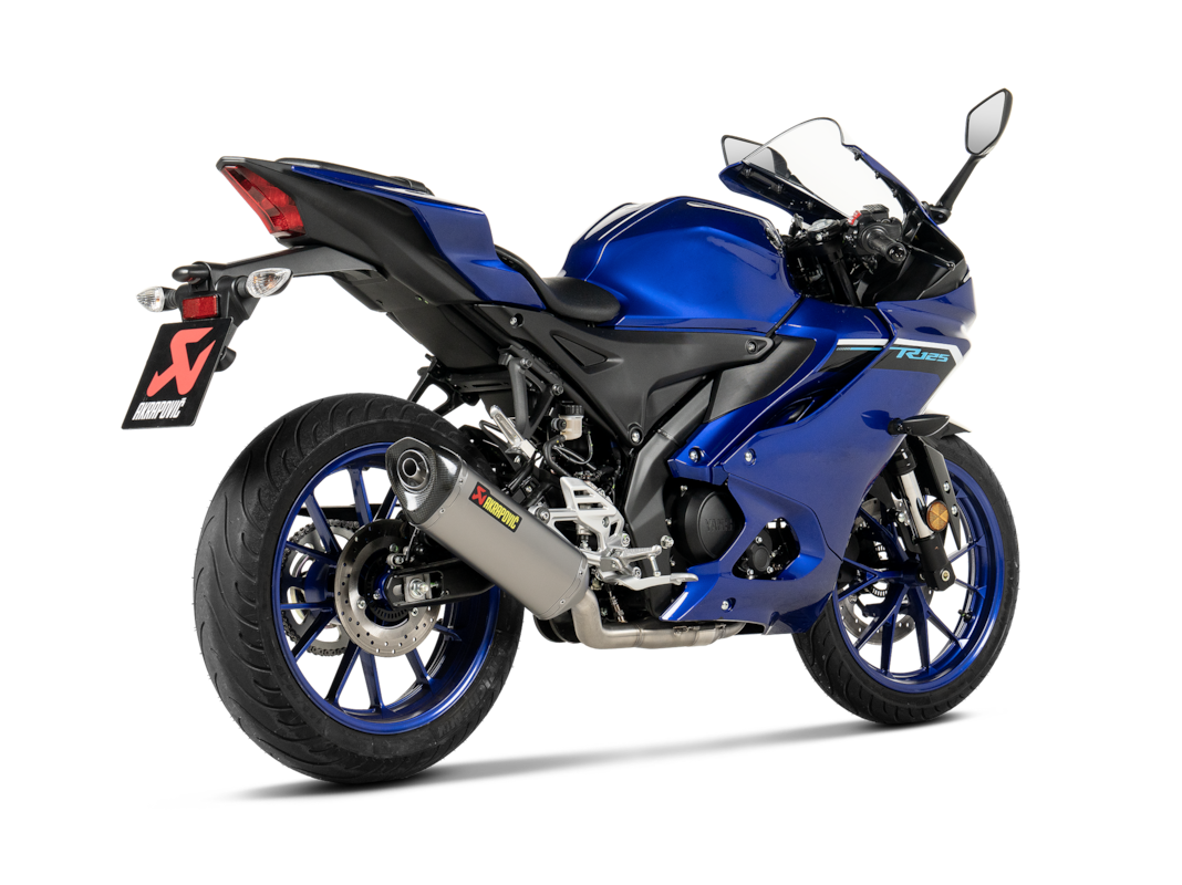 Akrapovic Racing Line (Titanium) for Yamaha YZF-R125 2021-2025, MT-125 2021-2025, YZF-R25 2021-2025