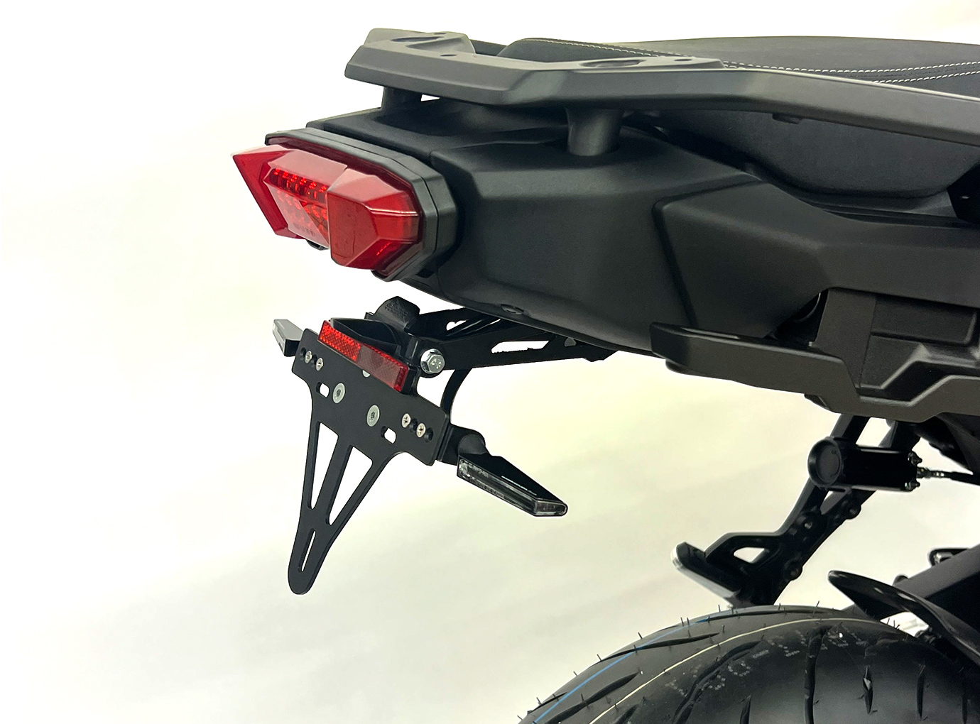alpha Technik Licence Plate Holder for Yamaha Tracer 9 / GT / Y-AMT / GT Y-AMT, from model year 2021-, Type RN70 / RN99 / RNA1