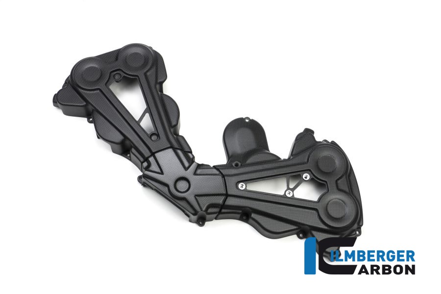 Ilmberger Carbon toothed belt, timing belt cover matt Ducati (3-piece)