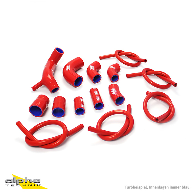 SAMCO SPORT silicone hose kit red for Ducati Desmosedici RR model year 2008