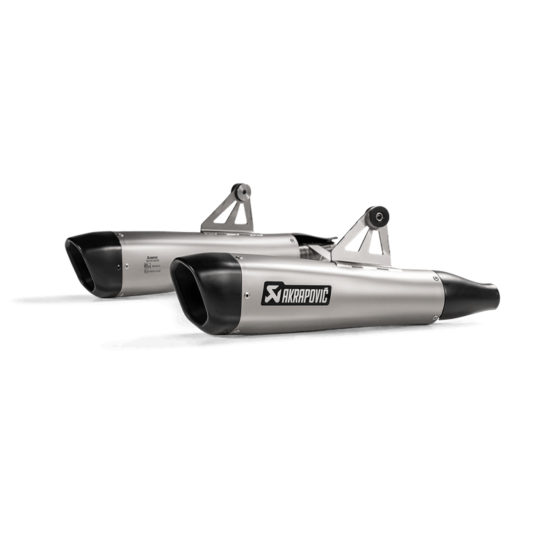 Akrapovic Slip-On Line (Titanium) Triumph Bonneville T100 2017-2020 / T120 2016-2020