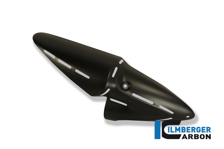 Ilmberger Carbon Exhaust Heat Shield on the muffler/silencer, Carbon
