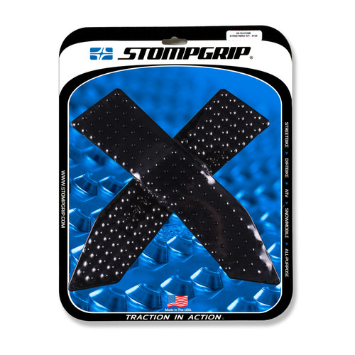 Stompgrip black, Volcano, for BMW, K1600 (B,GT,GTL), 2018-2025, K1600 Grand America, 2019-2025 and Honda, VFR1200X, 2010-2017