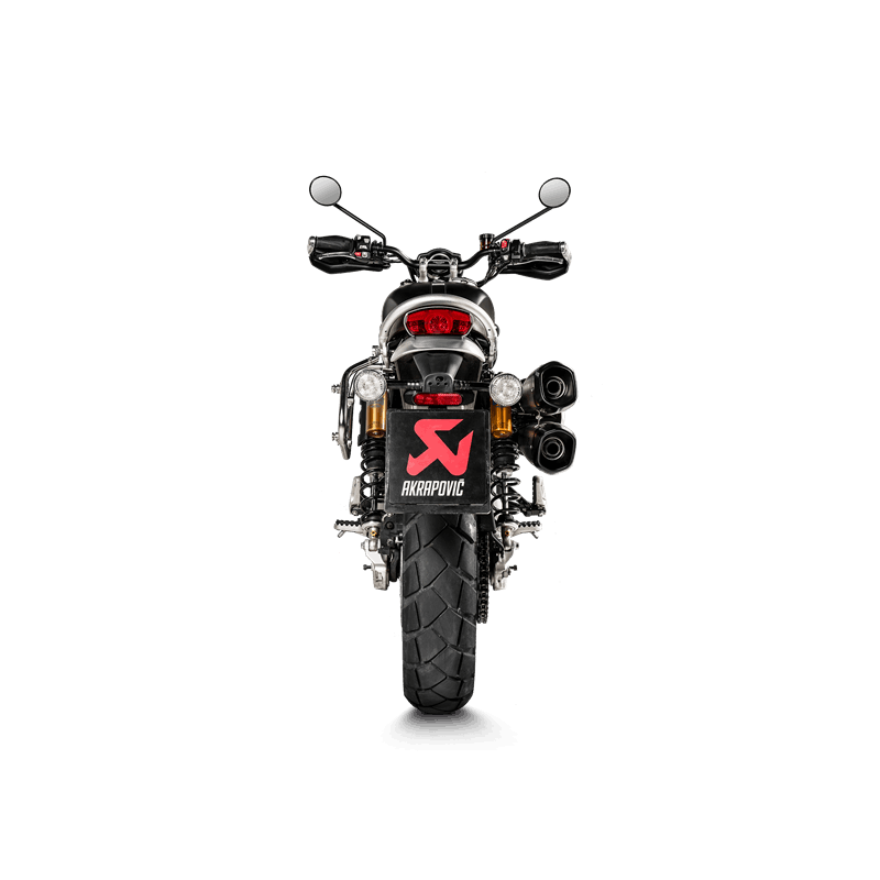 Akrapovic Slip-On Line (Titanium) Triumph Scrambler 1200 2019-2020