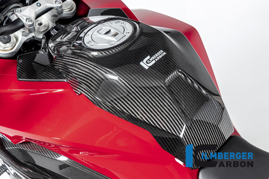 Ilmberger Carbon fuel tankabdeckung top, glossy, BMW S1000XR 2020- M1000XR 2024-