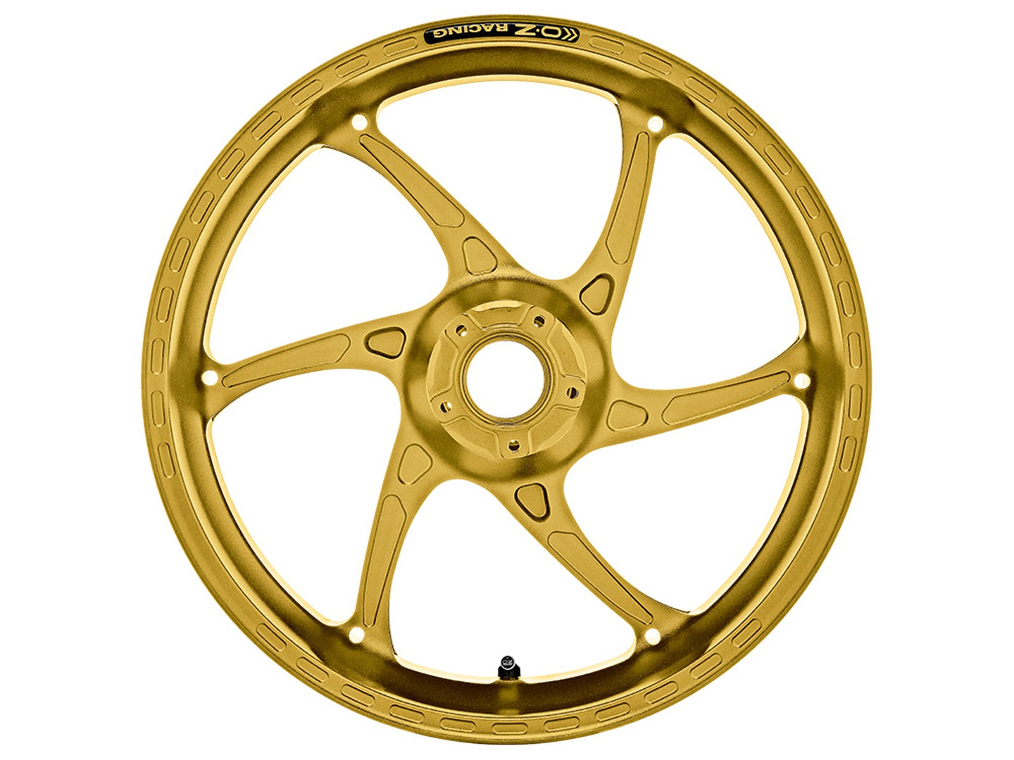 OZ Gass RS-A Aluminium rear in matt gold for Aprilia RS 660, 2021-2022