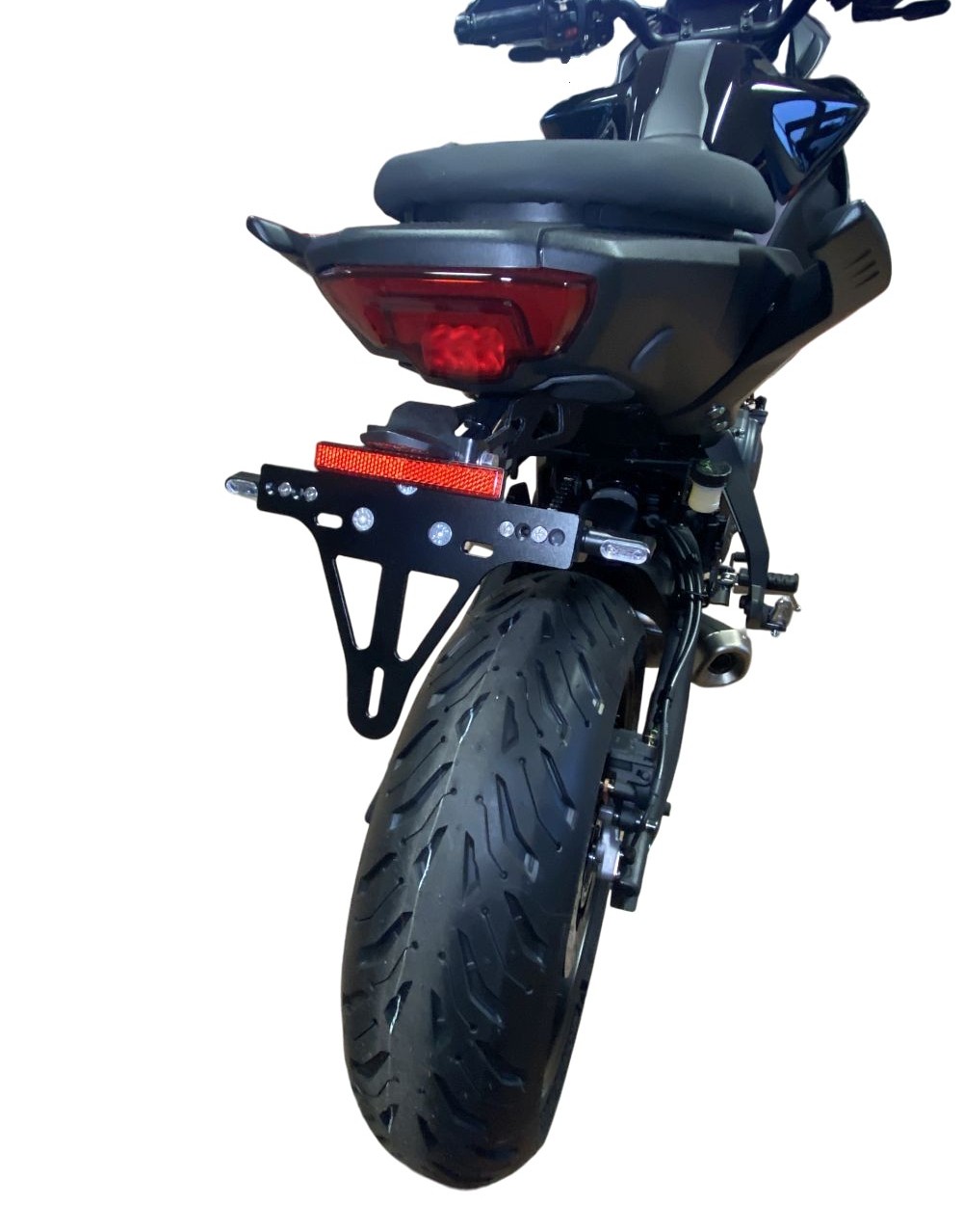 alpha Technik Number Plate Holder for Yamaha Tracer 7 / Tracer 7 GT, Model Year 2025-..